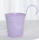 Balkona puķu pods ar āķi AG691J, violets