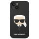Apple iPhone 14 Plus 6.7\" Karl Lagerfeld Silicone Karl\'s Head MagSafe Case Cover, Black | Telefona Maciņš Vāks...