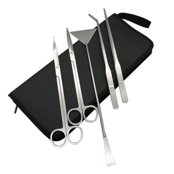 5-in-1 Aquarium Aquascaping Tool Kit for Fish Tank Plants