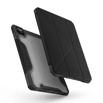 Apple iPad Pro 11 ( 2020, 2021 ) Uniq Etui Trexa Cover Case, Black | Planšetes Vāciņš Maciņš Apvalks Grāmatiņa