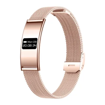 Фитнес-браслет Forever Elegance B8, розовое золото