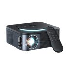 Home Theater Projector XO FF01 LED Full HD 1080p for 120 Inch Screen, black