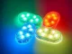 Беспроводной сенсорный светильник 6 LED RGB для салона авто