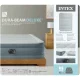 Intex 64824 надувной двухместный матрас 203x152x46 см со встроенным...