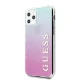 Чехол Guess для iPhone 11 Pro Glitter Gradient, розово-синий