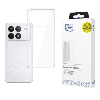 Чехол 3Mk Protection Clear Case для Xiaomi Poco F6 Pro, Прозрачный