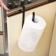 Держатель для бумажных полотенец, металлический, черный