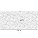 Ziemassvētku galdauts ar sniegpārslām 260x140 cm Ruhhy 22792, balts