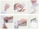 Swivel Bathroom Towel Rack with 4 Arms, White