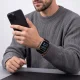 Ремешок Tech-Protect Nylon Sport для Apple Watch 44 / 45 / 46 / 49 mm, черный