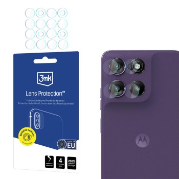 3mk Lens Protection hibrīda aizsargstikls Motorola Moto G67 / G77 kamerai