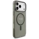 Guess IML Glitter Pearl Strap MagSafe vāciņš iPhone 18 Pro Max / 17 Pro Max, melns