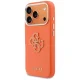 Guess FW Resin Logo vāciņš iPhone 17 Pro Max - Oranžs