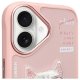 Чехол Nimmy Cool&Cute 2.0 Cat для iPhone 16, Розовый