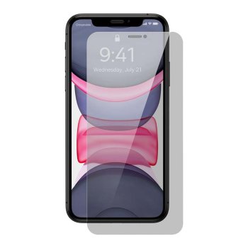 Apple iPhone X / Xs / 10 / 11 Pro 5.8" Baseus 0.3mm Tempered Glass Anti-Spy, 2 pcs.