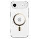 Чехол Spigen Ultra Hybrid Mag Magsafe для iPhone 17 / 17 Air, прозрачный/золотой