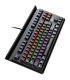 Liocat KX 365 CM mehāniskā spēļu tastatūra, QWERTY, melna