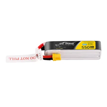 Tattu 3S 550mAh 95C 11.4V HV LiPo akumulators ar XT30 savienotāju