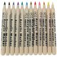 Set of 12 Pcs Acrylic Markers for Various Surfaces