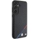 BMW Samsung Galaxy S24 Case Carbon Tricolor Line MagSafe, Black