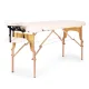 Saliekams 2 sekciju koka masāžas galds ar somu ModernHome
