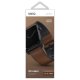 Uniq Strap Straden Apple Watch Series 1/2/3/4/5/6/7/8/SE/SE2/Ultra 42/44/45/49mm. Leather Hybrid Strap brown/brown