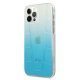 Mercedes iPhone 12 Pro Max Case Transparent Line, Blue