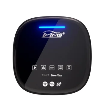 CarPlay Android AI adapteris, 4G LTE, 8GB+128GB, melns