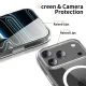 Tech-Protect Flexair Hybrid CC MagSafe vāciņš priekš iPhone 17 Pro Max, caurspīdīgs