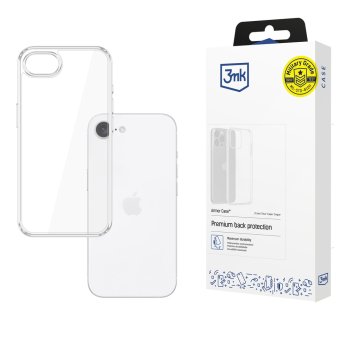 3mk Armor Case vāciņš Apple iPhone 16e, Caurspīdīgs