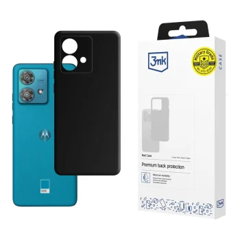 3mk Matt Case Vāciņš Motorola Edge 40 Neo Melns