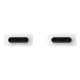 Samsung USB-C uz USB-C kabelis 3A 480Mbps 1.8m (EP-DX310JWEGEU), balts