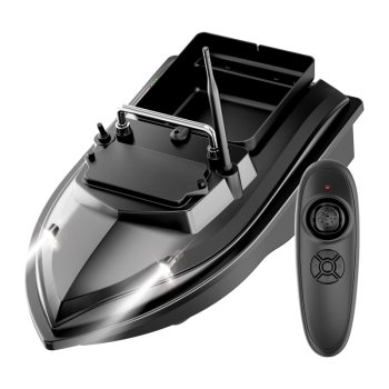 Flytec V050 Bait Boat for Fishing, 12000mAh, Black