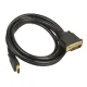 DVI-HDMI kabelis Maclean MCTV-717, v1.4, 1080p, 2m, melns