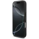 Karl Lagerfeld Saffiano Mono Patch Choupette vāciņš iPhone 18 Pro / 17 Pro, melns