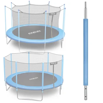 Neo-Sport batuta apakšējais stabs 8–15 ft batutiem, zils