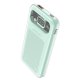 Acefast Sparkling Series Power Bank with LCD Display 10000mAh, 30W, Green