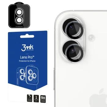 Защитное стекло для камеры 3mk Lens Protection Pro для Apple iPhone 17, прозрачное