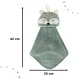 Детское полотенце, 42х25см, Голубая лиса | Baby Towel