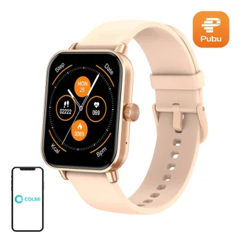 Умные часы Colmi P81 Gold 1.9" Bluetooth