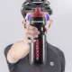 Велобутылка Rockbros 750 мл, прозрачно-черная с красным мундштуком