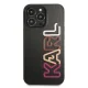 Karl Lagerfeld Multipink Brand vāciņš iPhone 13 / 13 Pro - Melns