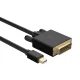 Orico XD-MDTD Mini DisplayPort uz DVI video kabelis 2 m, melns