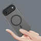 Чехол Magnetic Abrasive для iPhone 17 Air с поддержкой MagSafe, матовый черный