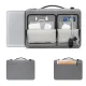 Tech-Protect Defender Bag 13-14\" klēpjdatora soma, pelēka