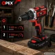 Аккумуляторная ударная дрель-шуруповерт OPEX TOOLS OPX28034 21V с набором