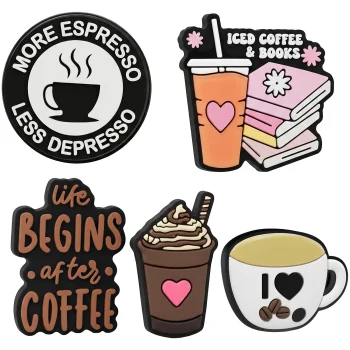 TFO 3D uzlīmes Coffee, 5 gab.