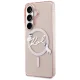 Чехол Karl Lagerfeld IML KC Script MagSafe для Samsung Galaxy S26, розовый