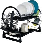Ruhhy 24634 Divu līmeņu trauku žāvētājs | Two-level Dish Dryer