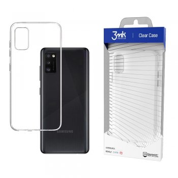 Samsung Galaxy A41 (SM-A415F) 3MK Clear Case Cover, Transparent | Caurspīdīgs Silikona Vāciņš Maciņš Apvalks...